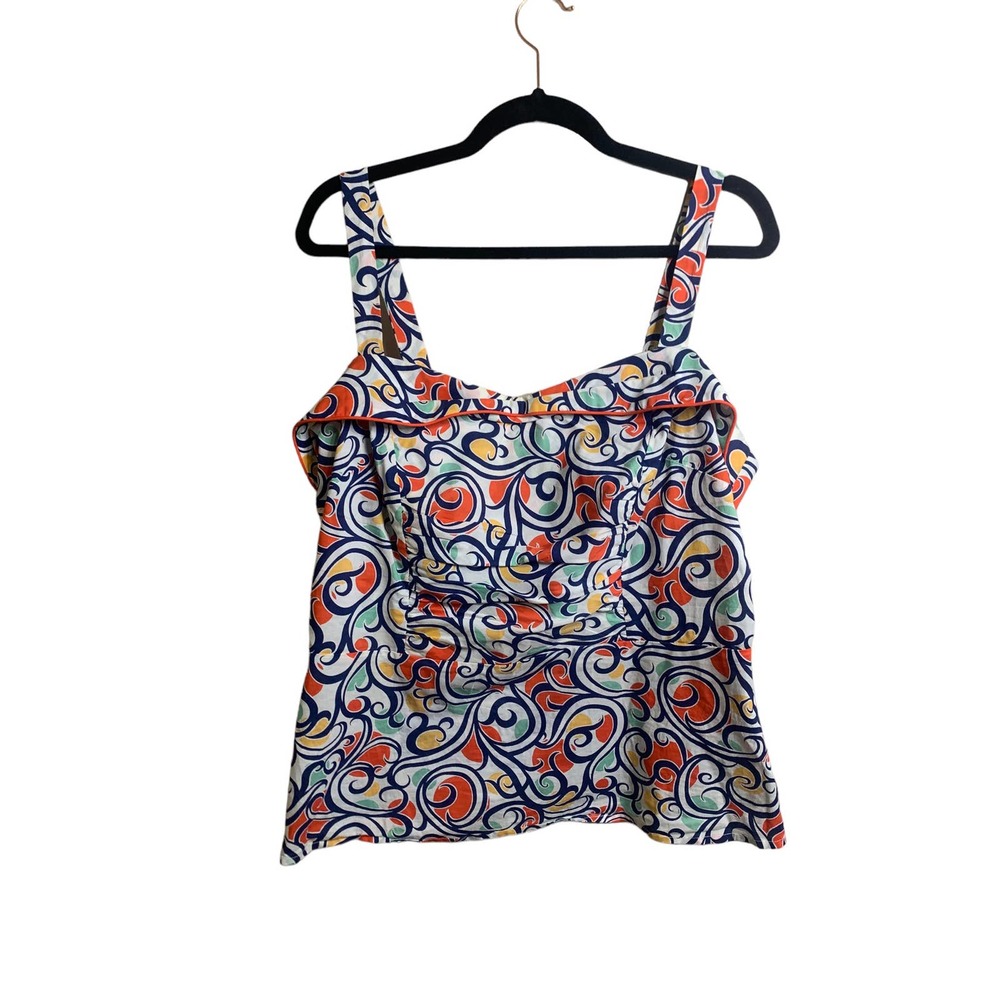 Cabi Keepsake Peplum Multi Color Adjustable Strap… - image 3